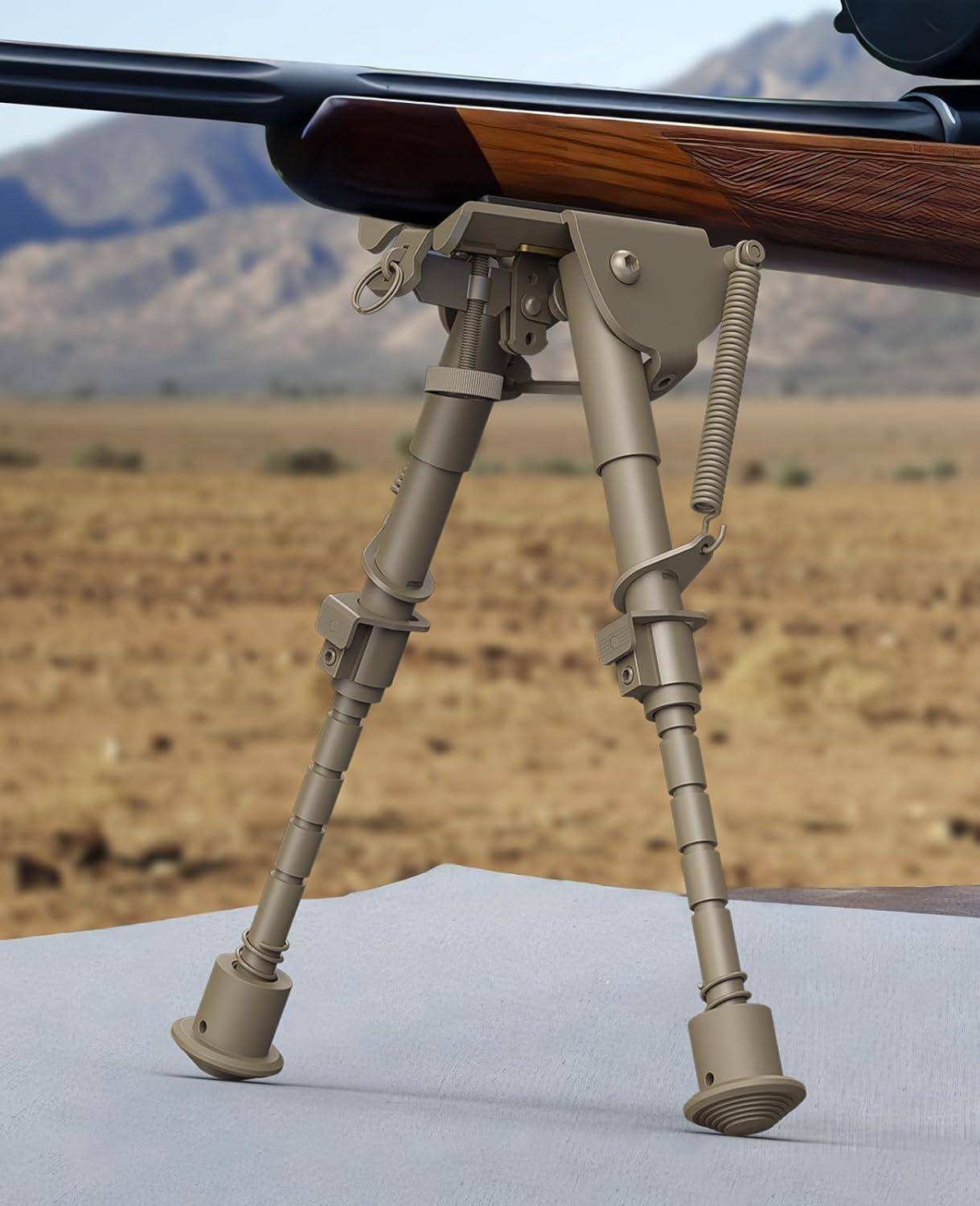 image:imageCVLIFE Bipod 69 Inch Adjustable Super Duty Bipod Flat Dark Earth