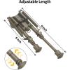 CVLIFE Bipod, 6-9 Inch Adjustable Super Duty Bipod, Flat Dark Earth