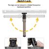 CVLIFE Picatinny Bipods for Rifles Bipod Adjustable Rotation 360 Degrees Tilt Portable Sturdy Bipod for Hunting and Shooting(Flat Dark Earth)