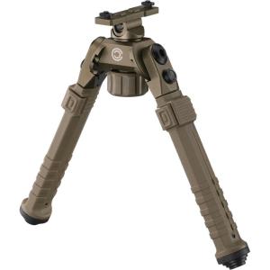 CVLIFE Rifle Bipod Compatible with M-Rail Bipods for Rifles Made of Aluminum and Lightweight High-Strength Polymer Height Adjustment for Hunting and Shooting(Flat Dark Earth)