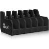 CVLIFE Foam Pistol Rack for Gun Safe Shelf Pistol Holder Gun Safe Cabinet Accessories Handgun Rack Pistol Stand for Storage 6 Slots 8 Slots(6 Slots)