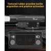 CVLIFE 2600 Lumens Compact Rifle Laser Light Combo with Easy Touch Switch, Ar Light Compatible with M-Rail and Picatinny, Magnetic Rechargeable Ar Flashlight with Green Laser for Home Defense, Hunting(Green Laser Light Combo)