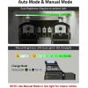 CVLIFE WildHawk X Solar Auto Brightness Red/Green Dot Sight for RMR & Full-Sized Setups, 2 MOA Dot & 48/32 MOA Circle Open Reflex Optics, Motion Awake 3000G Shockproof with Adapter for MOS & Picatinny(Green 2 MOA Dot & 32 MOA Circle)