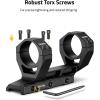 CVLIFE Cantilever Scope Mounts – Offset Dual Ring One-Piece Scope Mount – Lightweight Aluminum(30 mm)