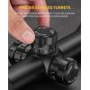 CVLIFE EagleFeather Side Focus Parallax Rifle Scope for Hunting, Illuminated Mil-Dot Reticle, 30mm Tube Long Range Scope, Second Focal Plane Riflescope(6-18×50)