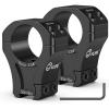 CVLIFE Precision 1 Inch Dovetail Scope Rings with 1 Stop Pin – Fit 11mm and 3/8 inch Dovetail Rail – 2 Pieces(High)