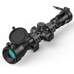 CVLIFE EagleFeather Side Focus Parallax Rifle Scope for Hunting, Illuminated Mil-Dot Reticle, 30mm Tube Long Range Scope, Second Focal Plane Riflescope(6-18×50)
