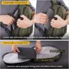 CVLIFE CCW Sling Bag with Ambidextrous Design，EDC Bag Sling Pack for Men Women, Customizable Inner Liner Tactical Crossbody Backpack for Security Work, Daily Commuting, Cycling and Hiking, Black(Green)