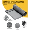 CVLIFE Gun Cleaning Kit for 9mm .223/5.56mm .38 .357 12GA, Gun Cleaning Mat with Brushes, Picks, Swabs, Patches, Oil Bottle, Gun Cleaning Supplies for Multiple Calibers