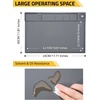 CVLIFE Gun Cleaning Kit for 9mm .223/5.56mm .38 .357 12GA, Gun Cleaning Mat with Brushes, Picks, Swabs, Patches, Oil Bottle, Gun Cleaning Supplies for Multiple Calibers