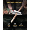 CVLIFE Pocket Folding Knife with 2.12” 14C28N Stainless Steel Blade, Ergonomic G10 Handle Small EDC Knives with Deep Reversible Clip, Liner-Lock Flipper for Men Women Ideal for Outdoor Daily Camping Survival, Green(Green)